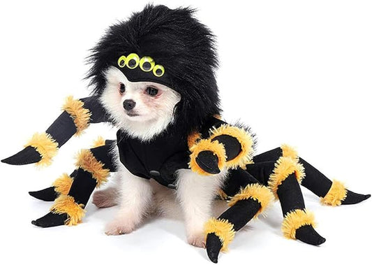 Spider Dog Costume – Creepy Crawly Pet Outfit for Halloween
