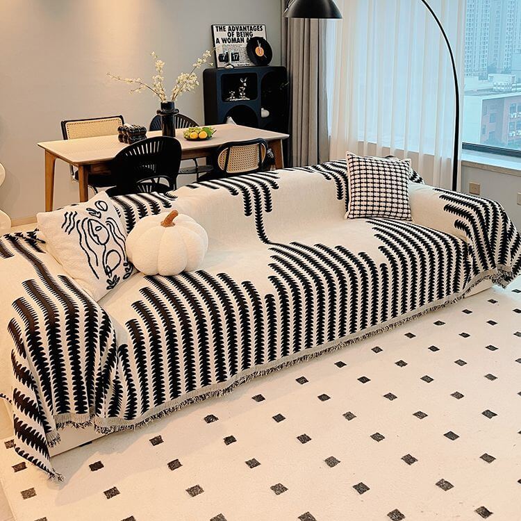 Couch Cover for Dogs – All-Seasons Chenille Fabric, Double-Sided Anti-Scratch Sofa Protector, Washable