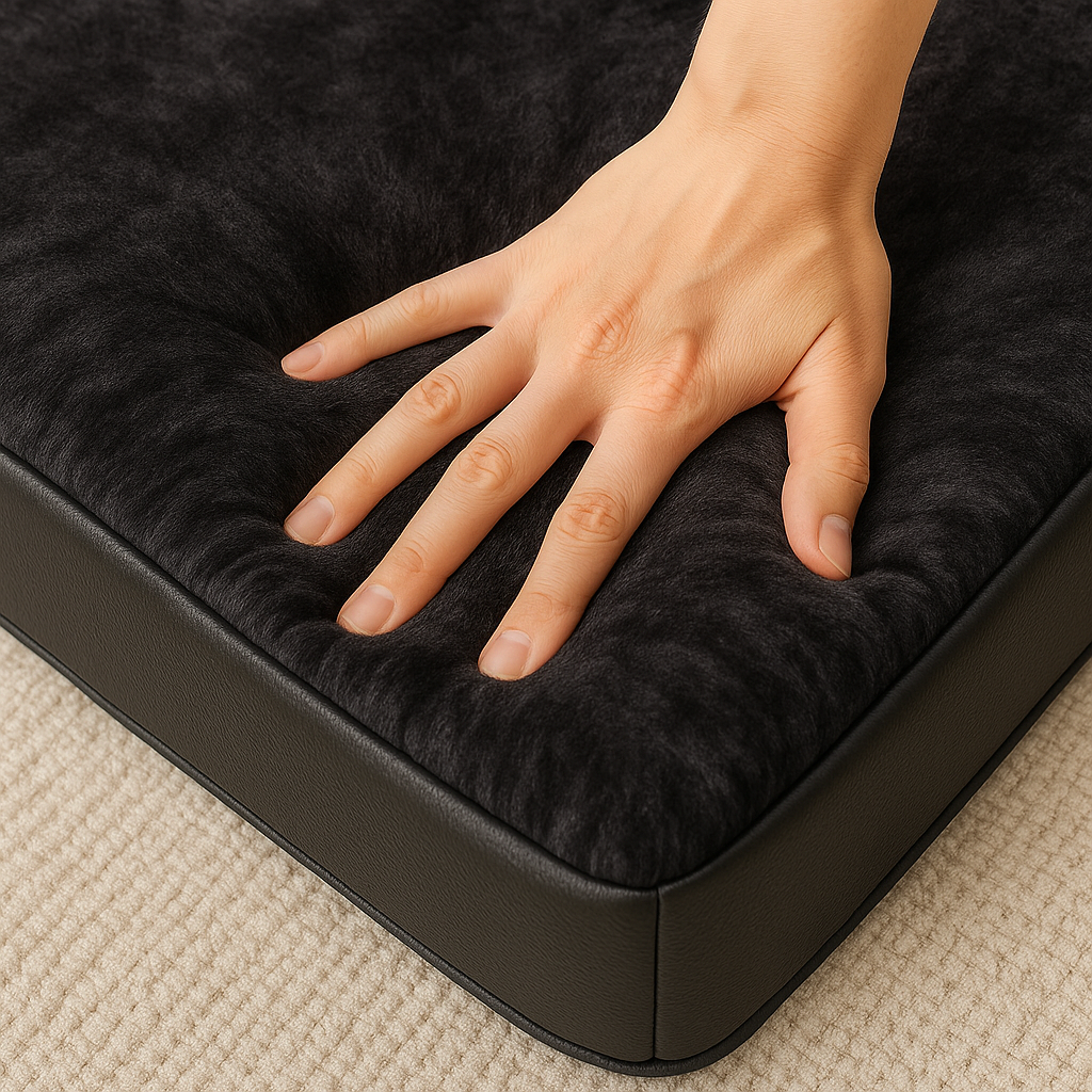 Orthopedic Waterproof Dog Bed Mat – XL Memory Foam Washable Cushion for Large Dogs
