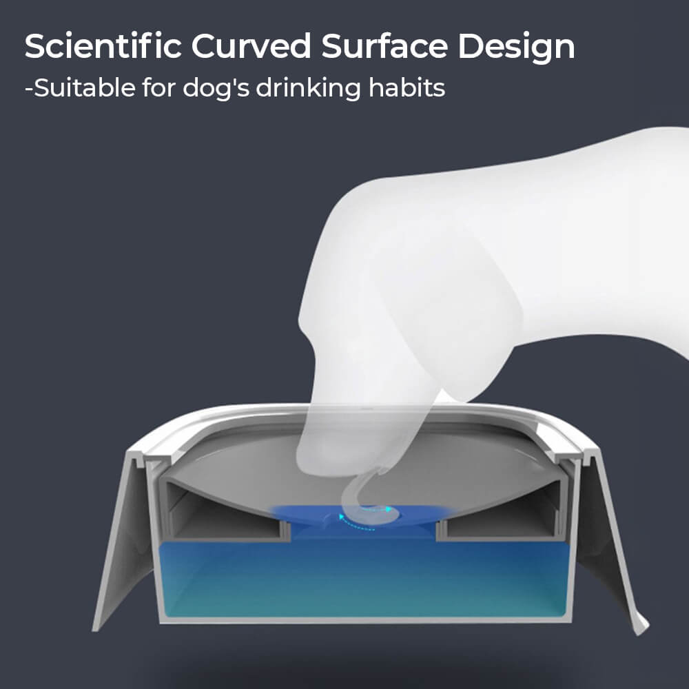 No-Spill Car Dog Water Bowl – Floating Disk, Non-Slip