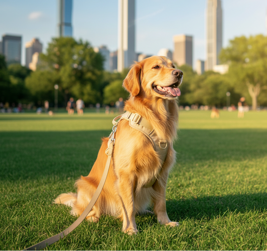 Lightweight Waterproof No-Pull Dog Harness + Leash Set