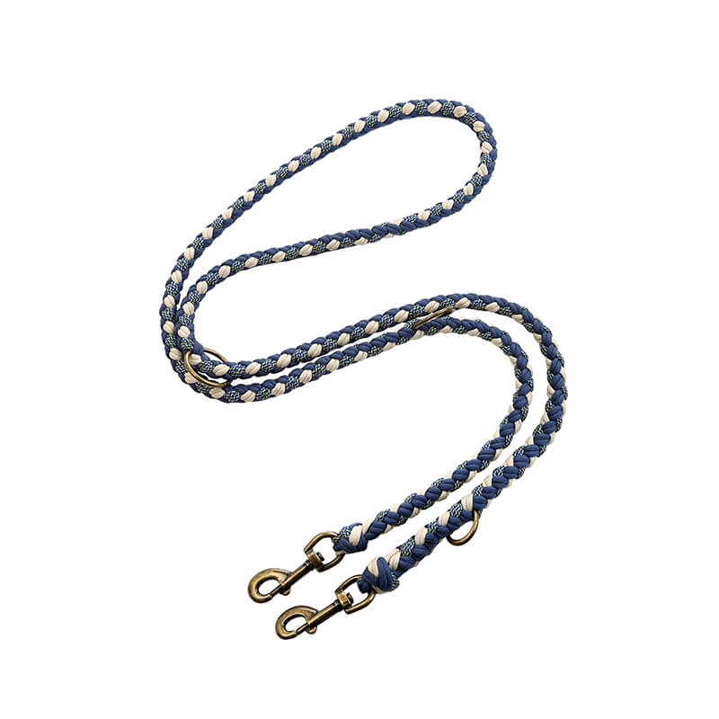 Hand-Woven Hemp Rope Dog Collar & Leash Set – Anti-Pull, 3-in-1