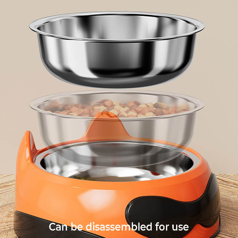 Large Pet Bowl – Stainless Steel, Non-Slip, Easy-Clean