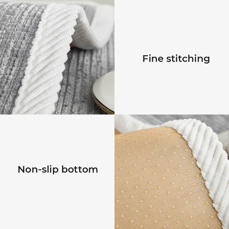 Waterproof Couch Cover – Chenille Antimicrobial Anti-Scratch Washable Sofa Protector for Pets
