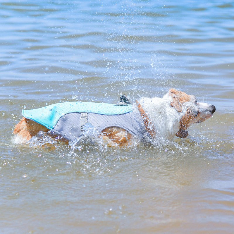 Breathable Vest For Sunstroke Prevention Water - soakable Dog Cooling Vest - mafooouk