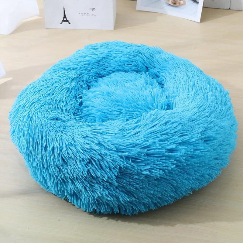 Calming Dog Bed – SnuggleNest Anti - Anxiety Plush Washable Cushion for Pets - mafooouk