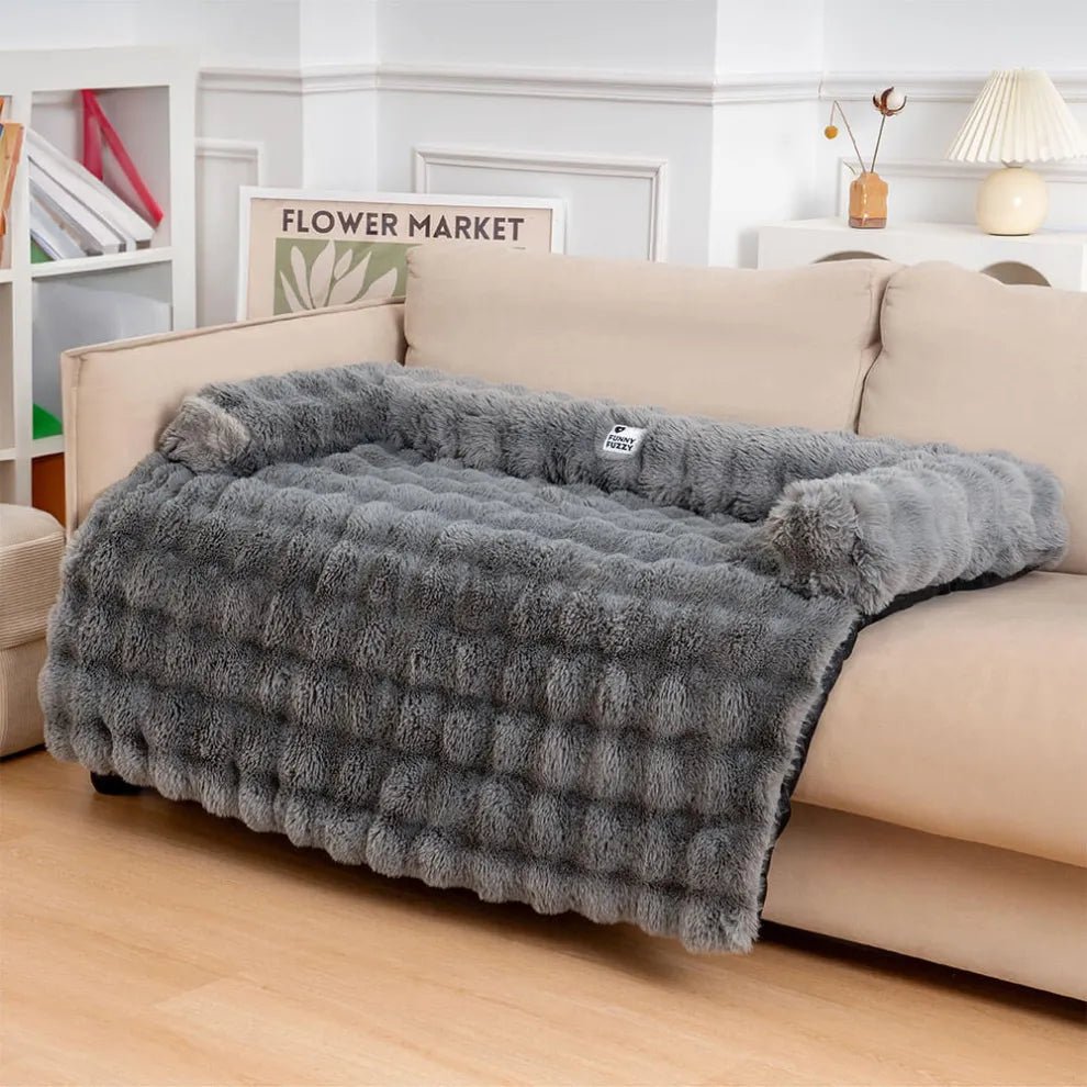 Calming Dog Bed Sofa Protector Pet Mat - mafooouk