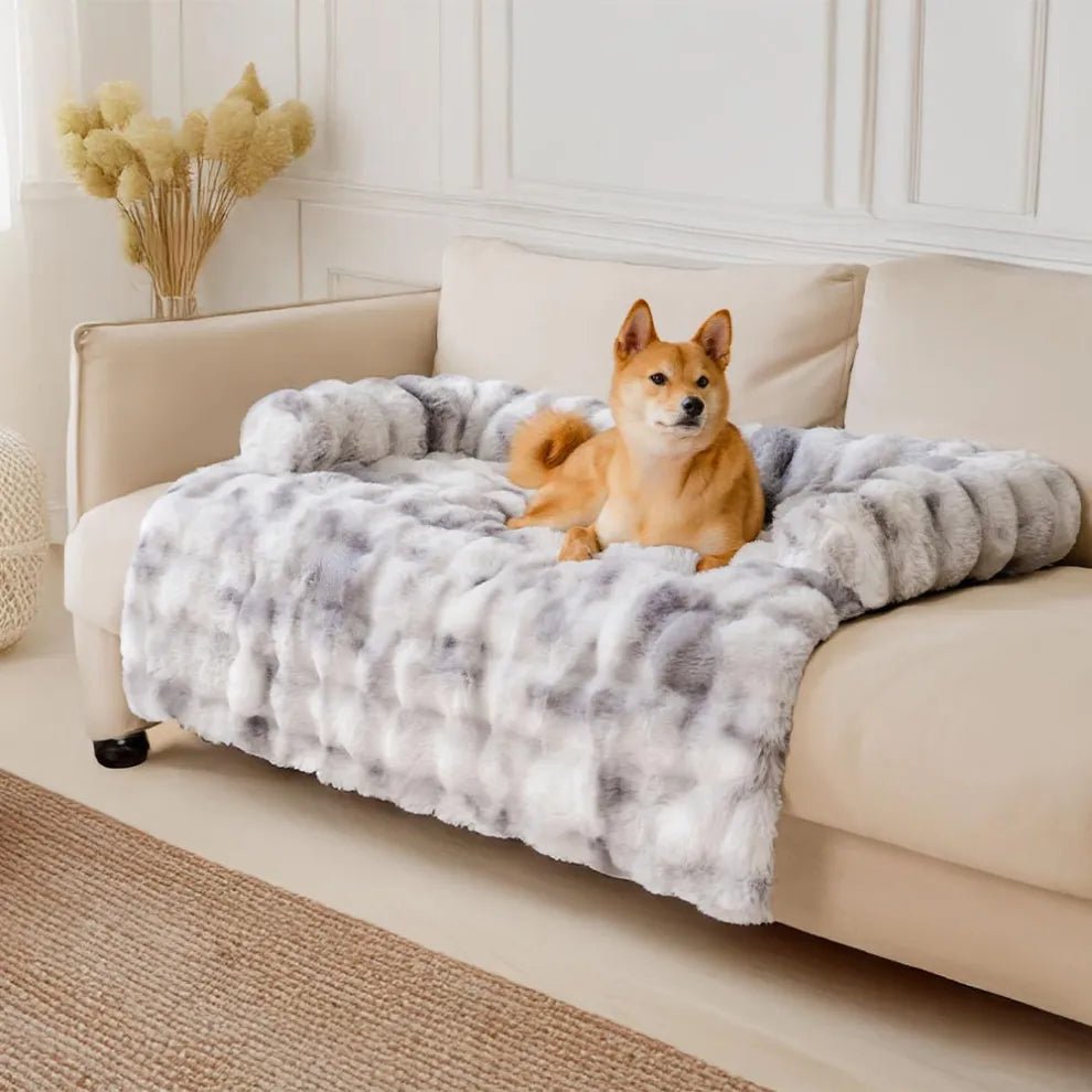 Calming Dog Bed Sofa Protector Pet Mat - mafooouk