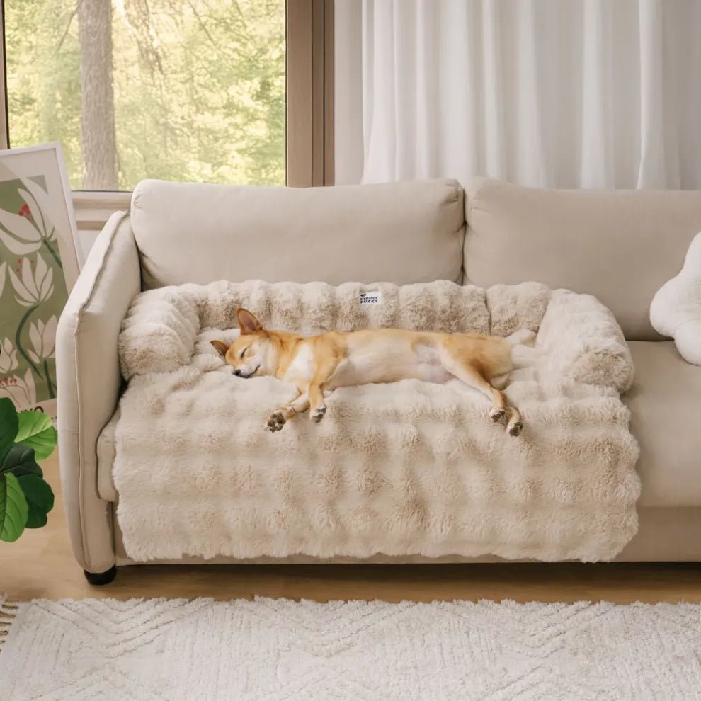 Calming Dog Bed Sofa Protector Pet Mat - mafooouk