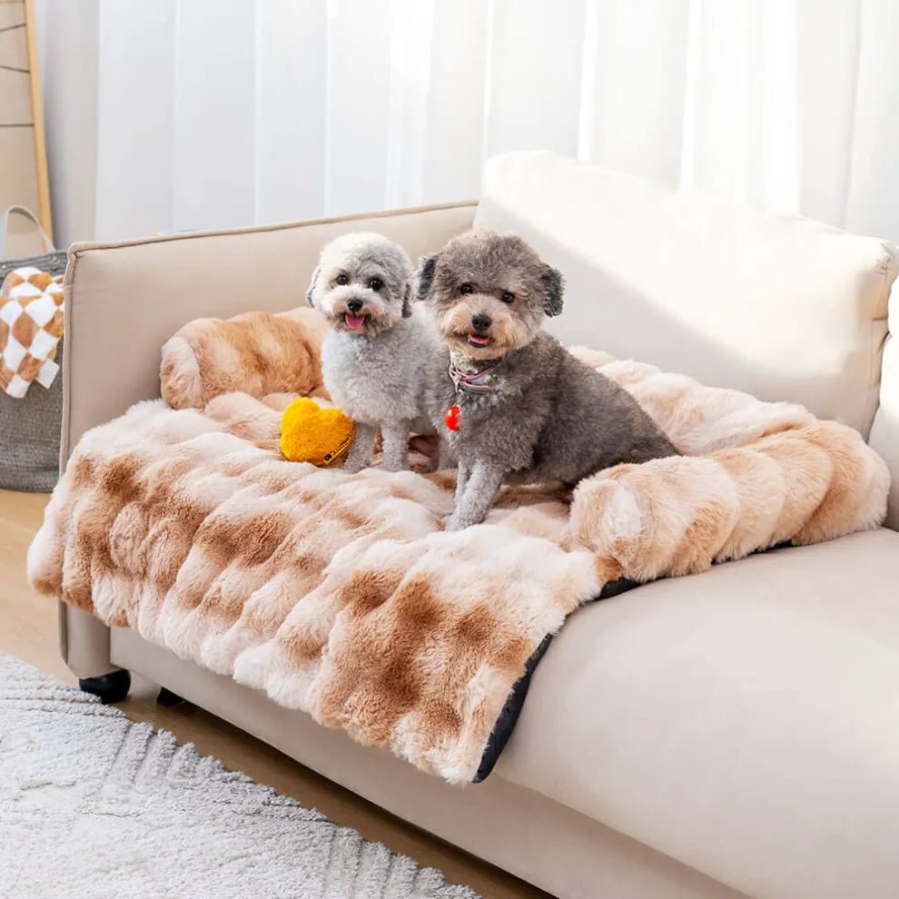Calming Dog Bed Sofa Protector Pet Mat - mafooouk
