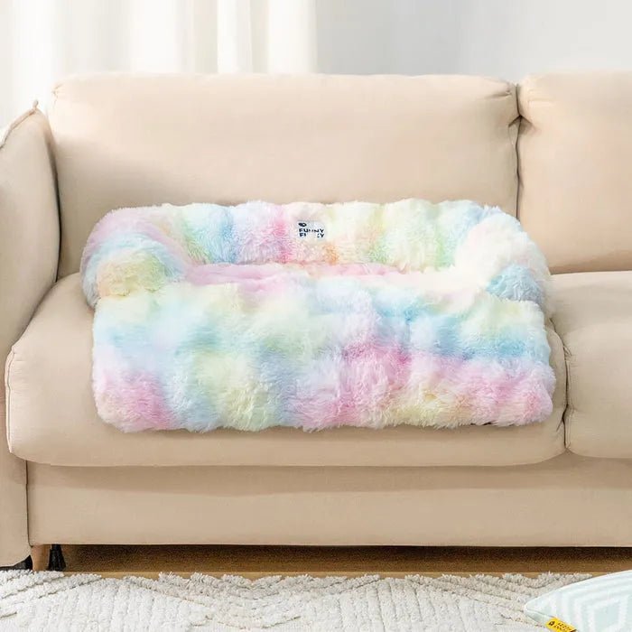 Calming Dog Bed Sofa Protector Pet Mat - mafooouk