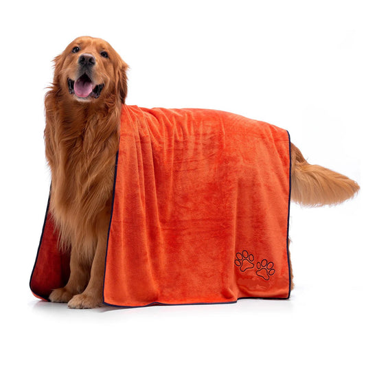 Microfibre Dog Towel | Super - Absorbent Quick - Dry (XL & Giant) - mafooouk
