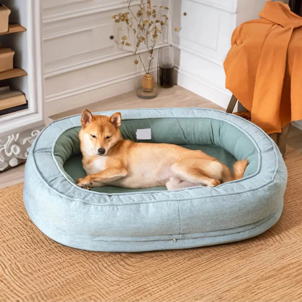 Orthopedic Calming Donut Dog Bed – Waterproof - mafooouk