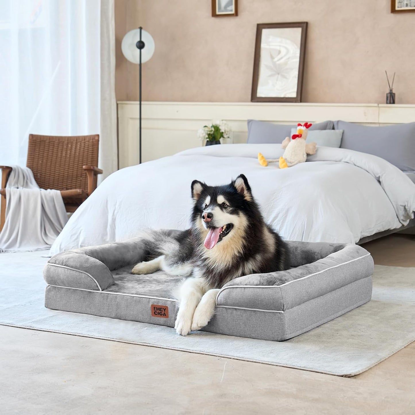 Orthopedic Large Dog Bed Sofa - mafooouk