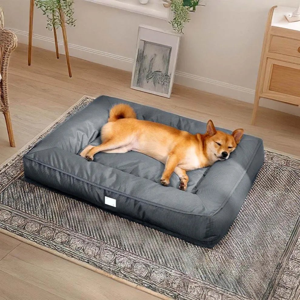 Orthopedic Waterproof Anti - Anxiety Large Dog Bed - mafooouk