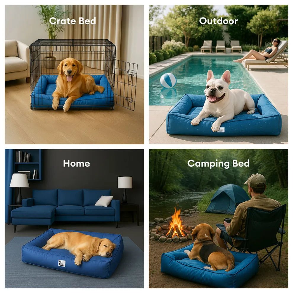 Orthopedic Waterproof Anti - Anxiety Large Dog Bed - mafooouk