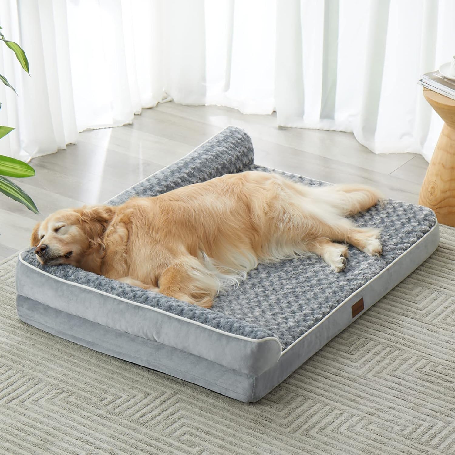 Orthopedic Waterproof Memory - Foam Dog Sofa Bed – Large - mafooouk