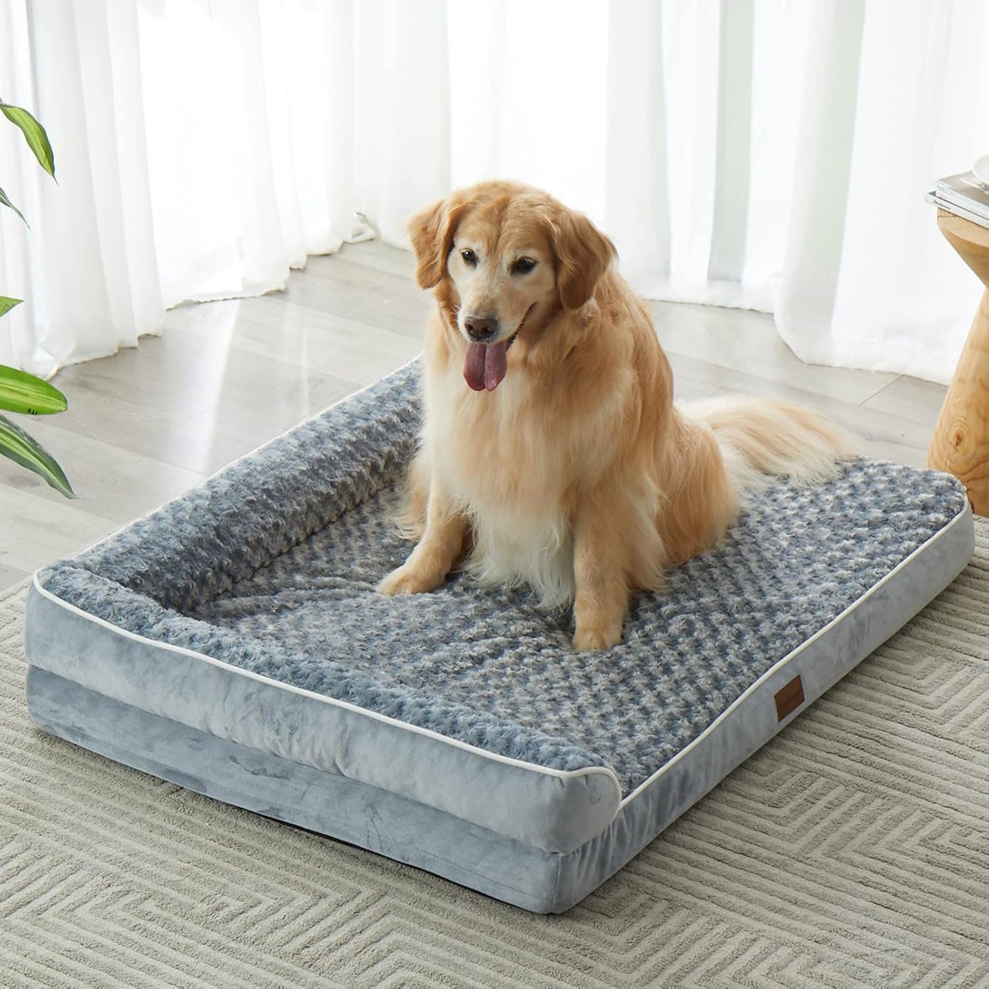 Orthopedic Waterproof Memory - Foam Dog Sofa Bed – Large - mafooouk