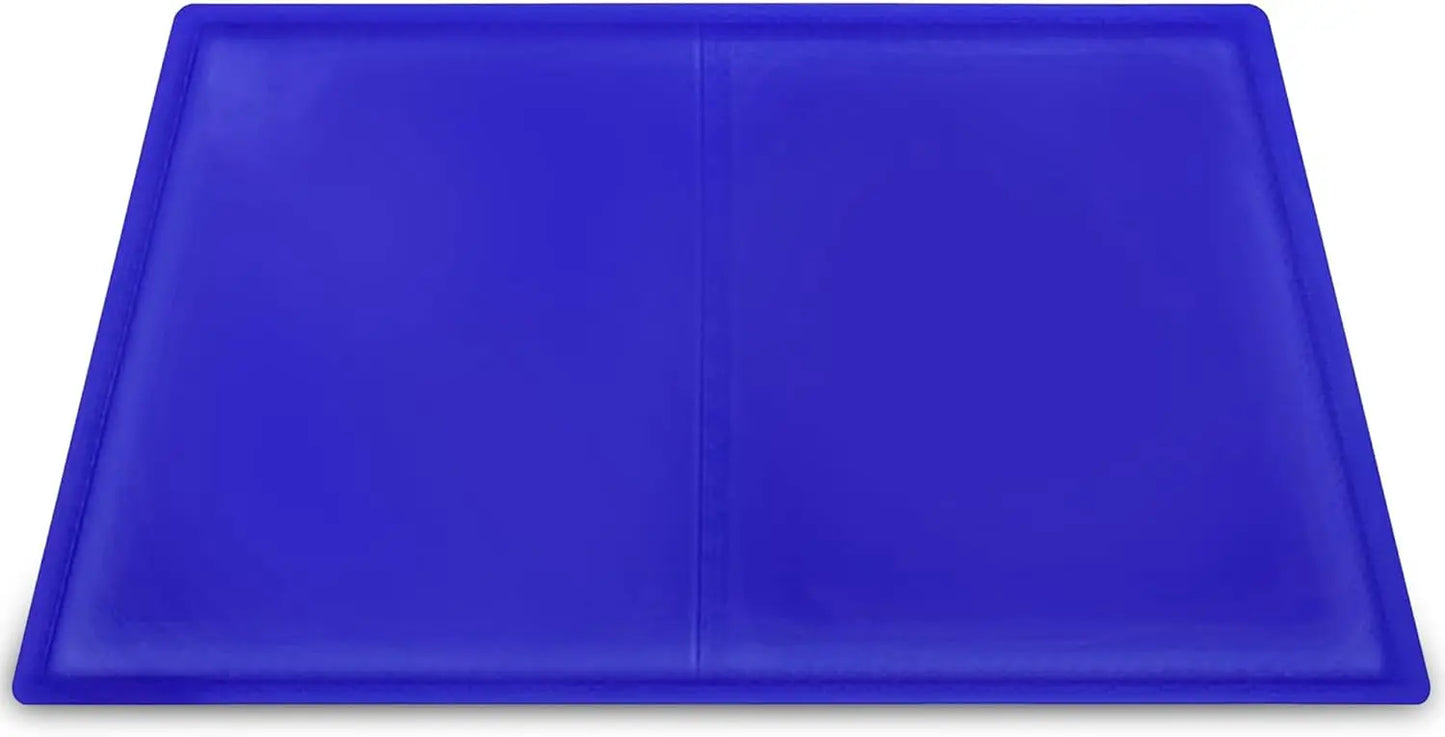 Self - Cooling Gel Pet Mat 64 × 44 cm – Waterproof PVC, Foldable (M) - mafooouk