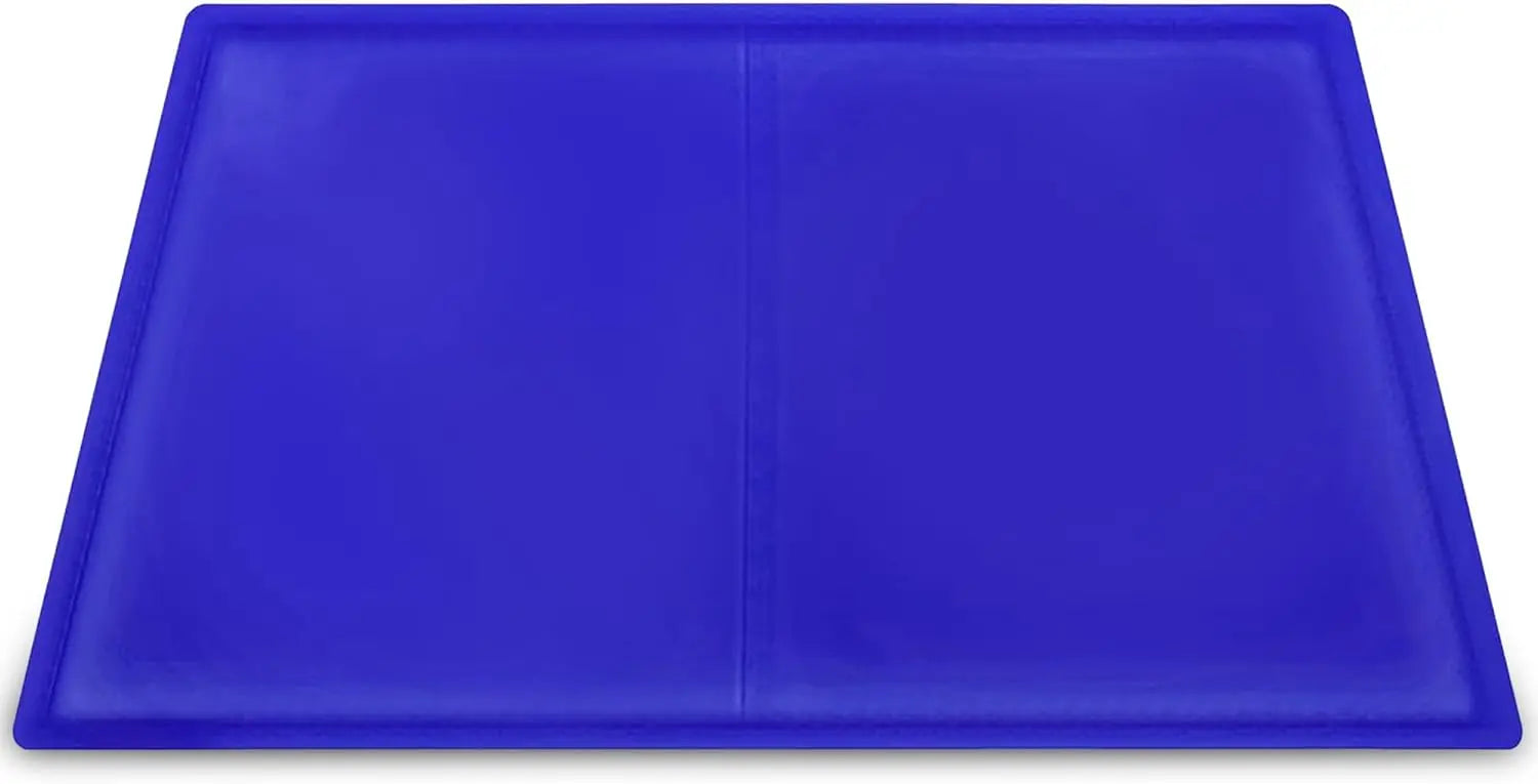 Self - Cooling Gel Pet Mat 64 × 44 cm – Waterproof PVC, Foldable (M) - mafooouk