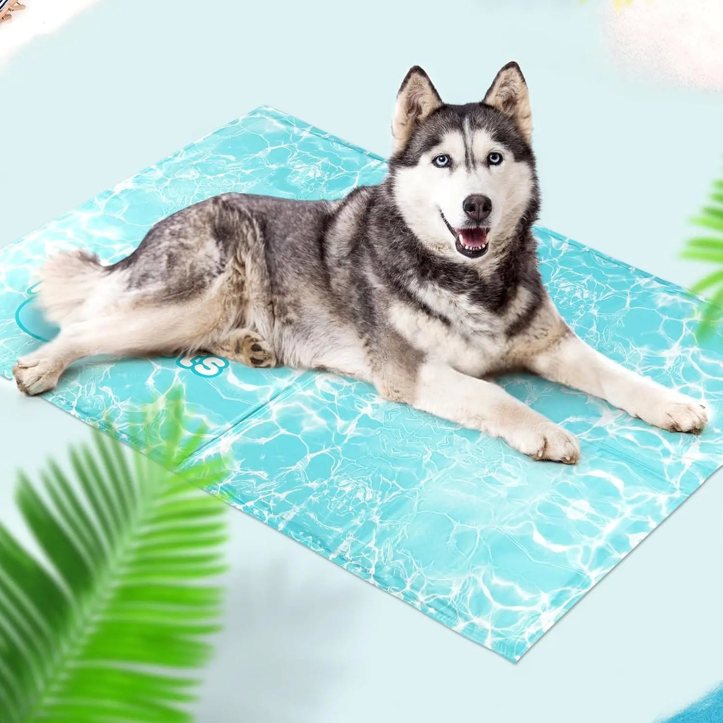 Self - Cooling Gel Pet Mat 65 × 50 cm – Non - Toxic, Scratch - Resistant (M) - mafooouk