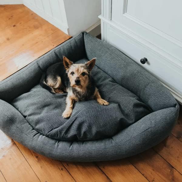 Triangular Corner Dog Bed for Large Dogs – Space - Saving, Washable Cover, Non - Slip - mafooouk