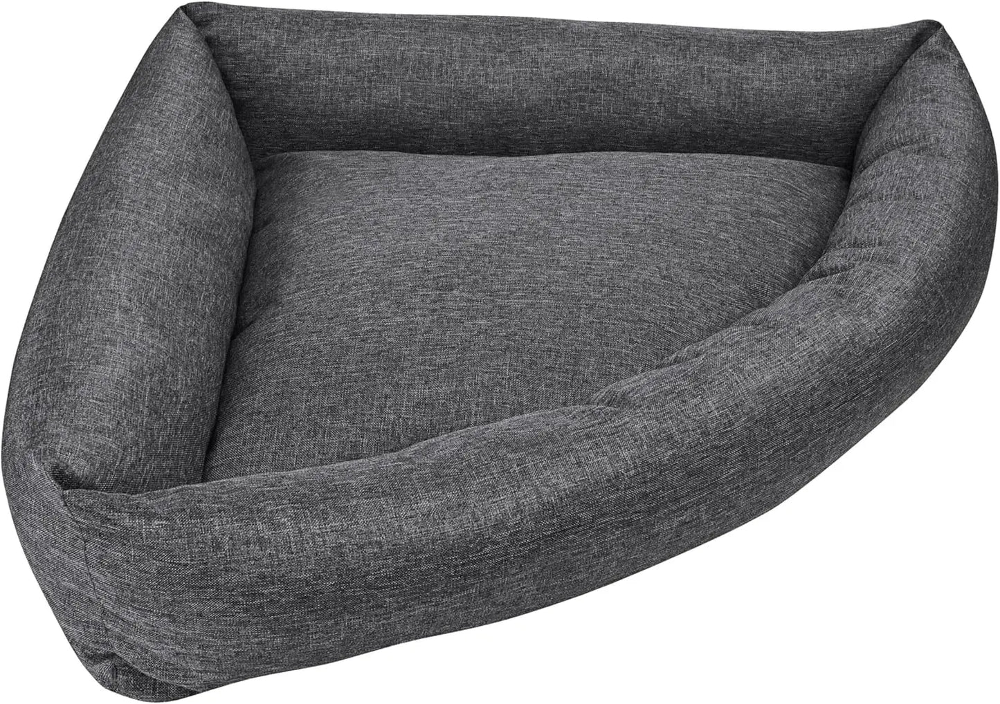 Triangular Corner Dog Bed – Space‑Saving Non‑Slip Sofa Cushion for Medium & Large Dogs, Removable Washable Cover - mafooouk