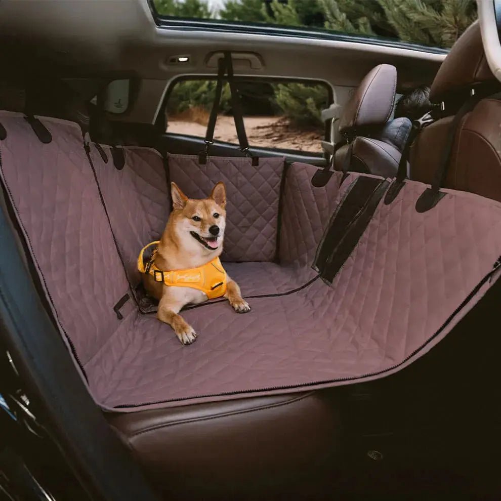 Waterproof 6 - in - 1 Dog Car Seat Cover & Hammock - mafooouk
