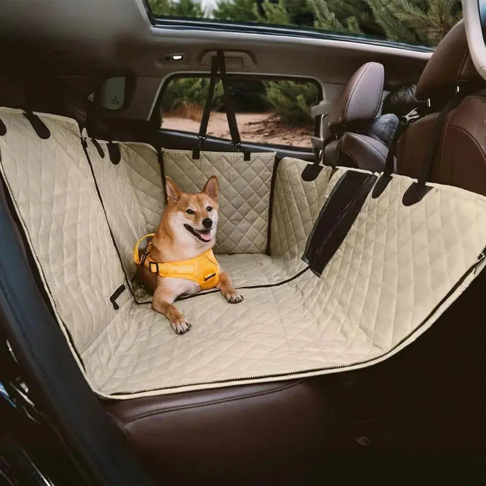 Waterproof 6 - in - 1 Dog Car Seat Cover & Hammock - mafooouk