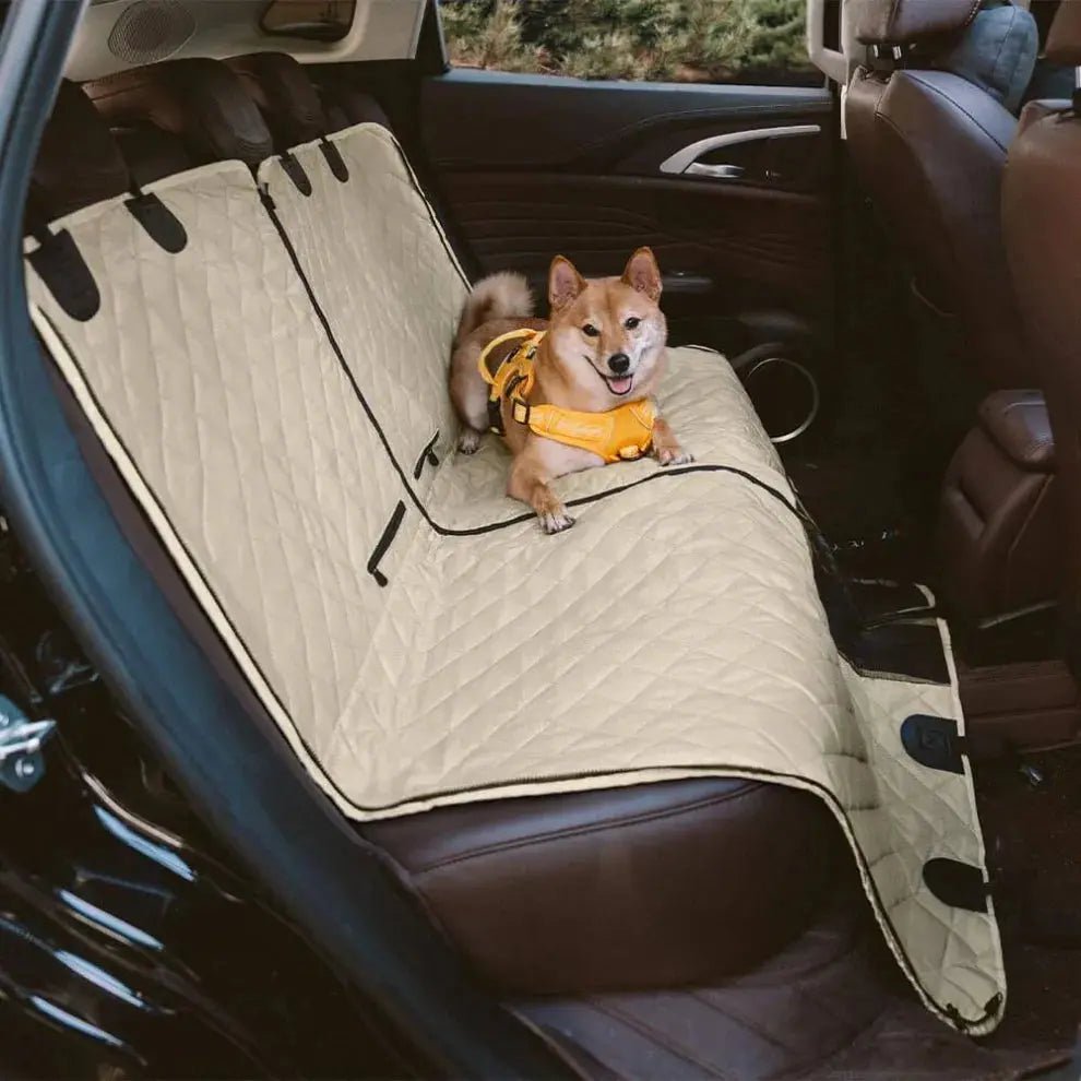 Waterproof 6 - in - 1 Dog Car Seat Cover & Hammock - mafooouk