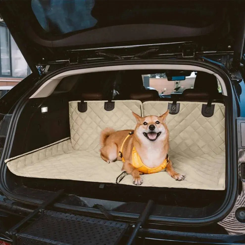 Waterproof 6 - in - 1 Dog Car Seat Cover & Hammock - mafooouk