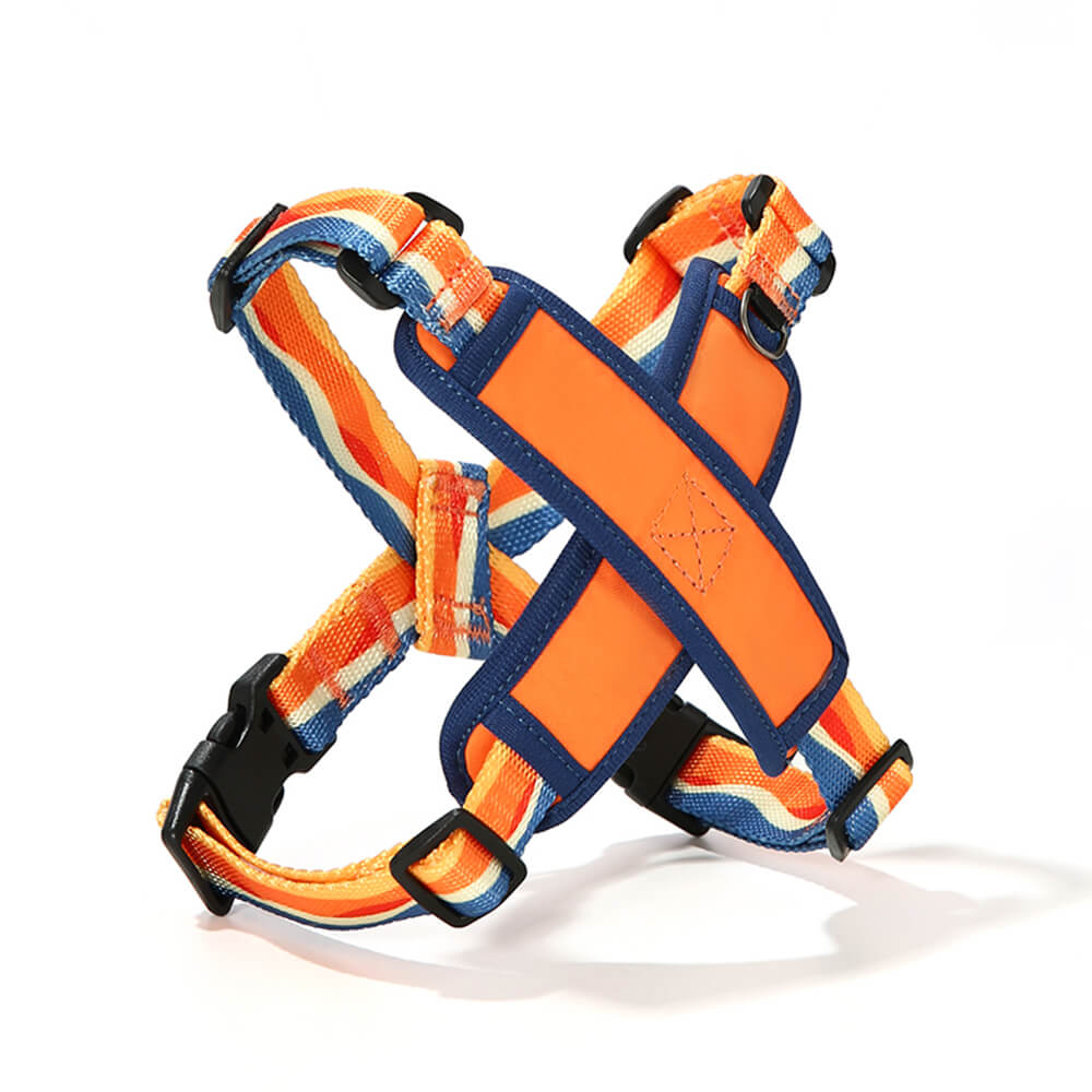 X - Shaped No - Choke Dog Harness – Adjustable, Durable (S–L) - mafooouk