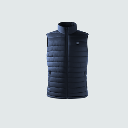Heated Gilet Pro for Men – 6 Heat Zones, 3 Levels, 10h Battery