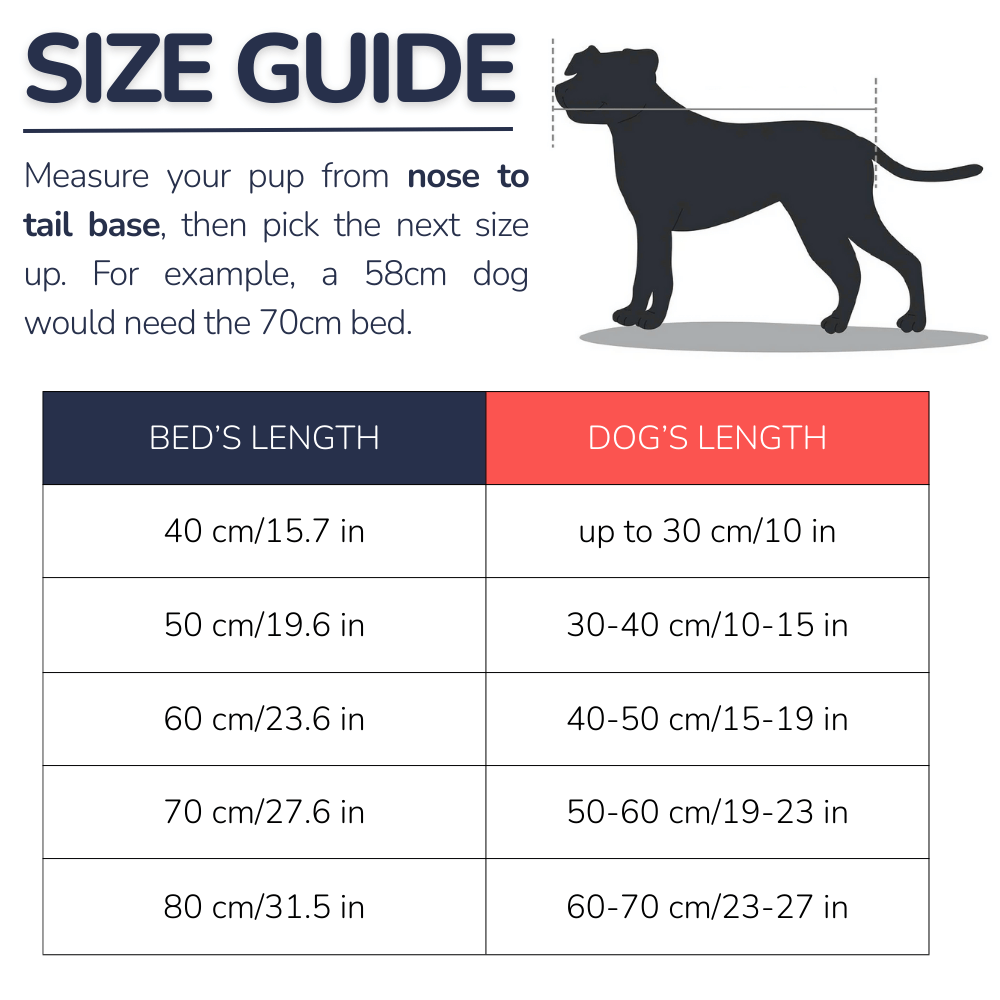 Donut Dog Bed – Calming Plush Round Washable Pet Sofa with Orthopedic Joint Support