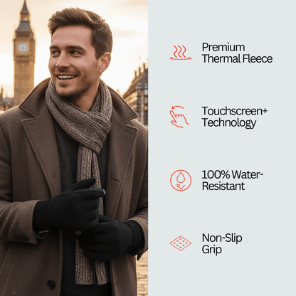 Thermal Gloves Pro – Unisex Waterproof Touchscreen Winter Gloves