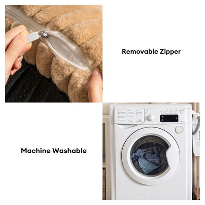 Orthopedic Dog Sofa Bed – Large Washable Fluffy Pillow Pet Sofa with Removable Cover