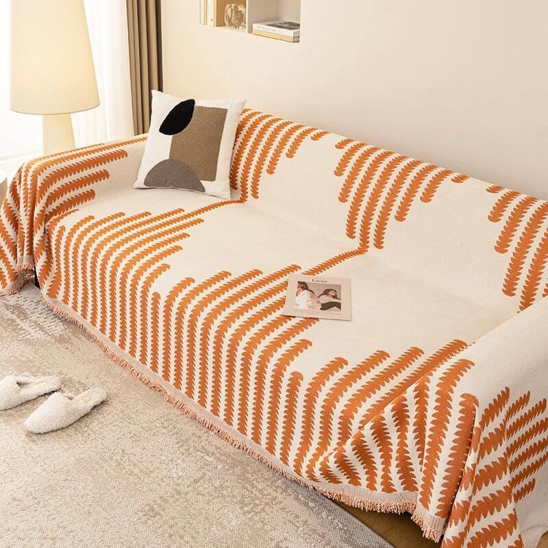 Couch Cover for Dogs – All-Seasons Chenille Fabric, Double-Sided Anti-Scratch Sofa Protector, Washable