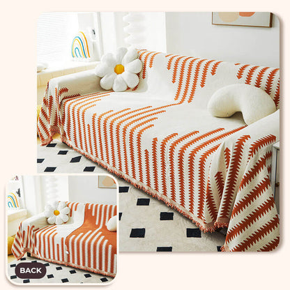Couch Cover for Dogs – All-Seasons Chenille Fabric, Double-Sided Anti-Scratch Sofa Protector, Washable