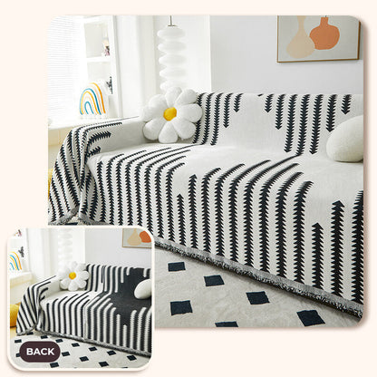Couch Cover for Dogs – All-Seasons Chenille Fabric, Double-Sided Anti-Scratch Sofa Protector, Washable