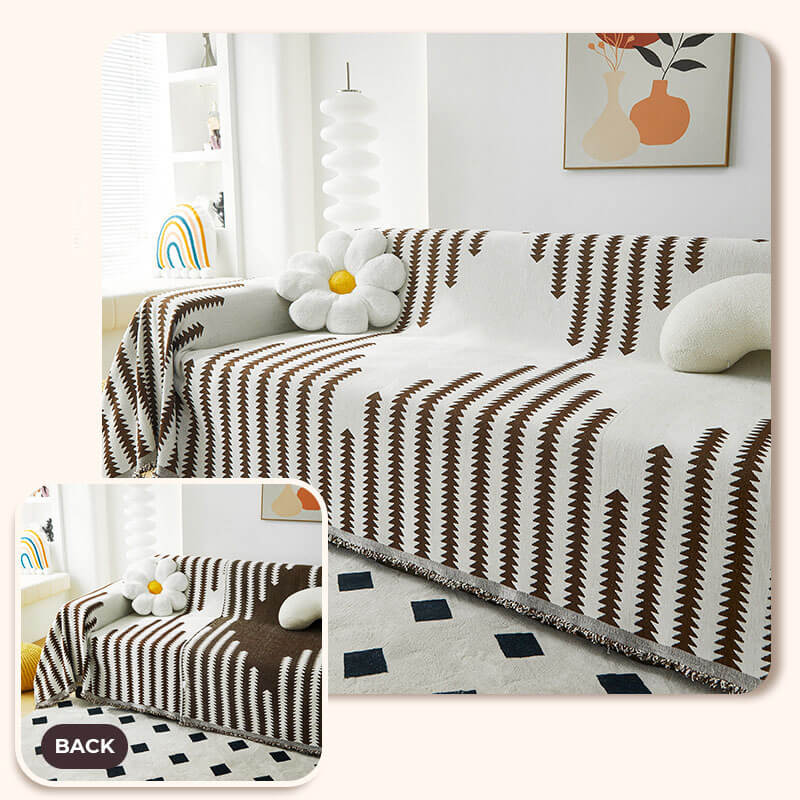 Couch Cover for Dogs – All-Seasons Chenille Fabric, Double-Sided Anti-Scratch Sofa Protector, Washable