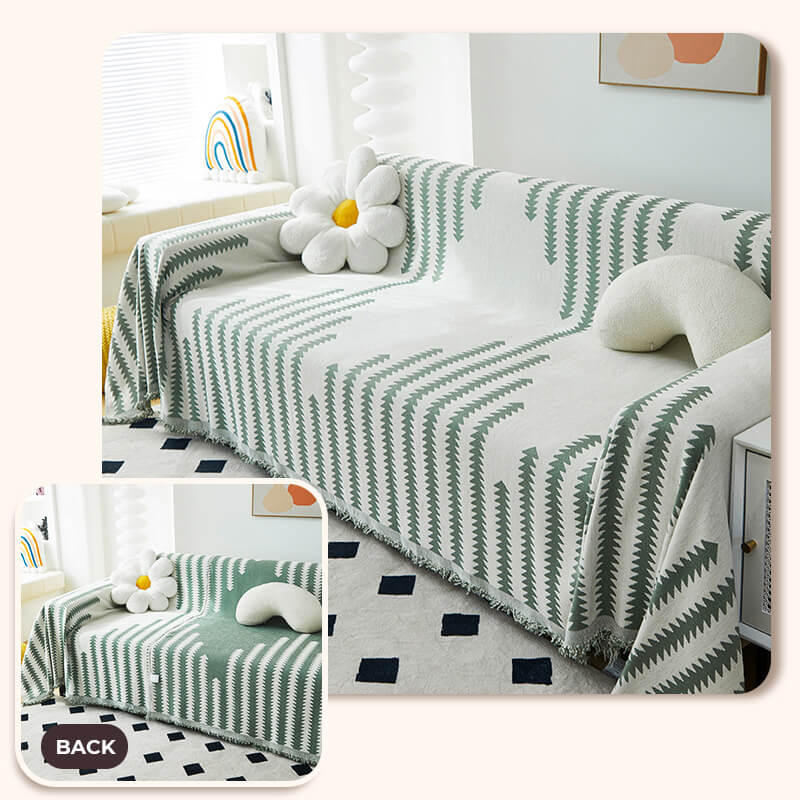 Couch Cover for Dogs – All-Seasons Chenille Fabric, Double-Sided Anti-Scratch Sofa Protector, Washable