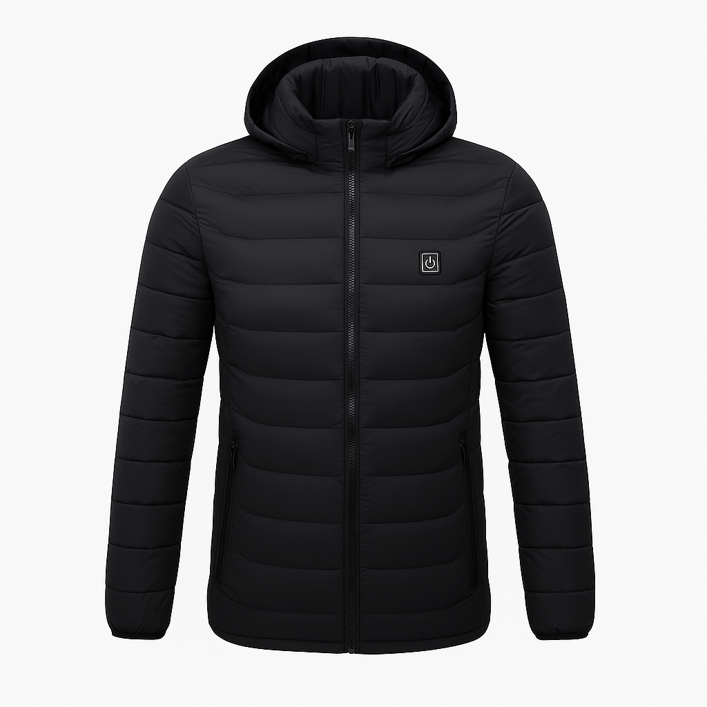 Heated Jacket Pro for Men – 12 Zones, 3 Heat Levels, 10h Battery