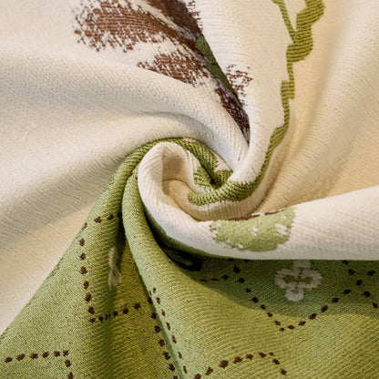 Scratch Resistant Couch Cover – Chenille Washable Non-Slip Sofa Protector, Pastoral Style Design
