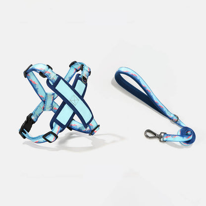 X-Shaped No-Choke Dog Harness – Adjustable, Durable (S–L)