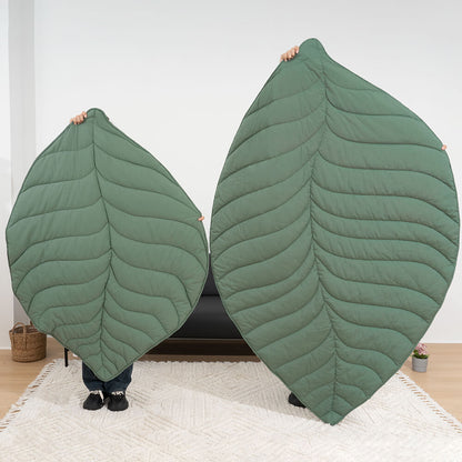 Dog Blanket for Couch – Leaf Shape Washable Sofa Protector & Pet Mat by FunnyFuzzy