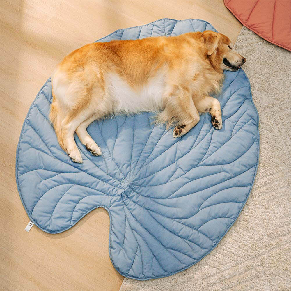 Dog Blanket for Couch – Leaf Shape Washable Sofa Protector & Pet Mat by FunnyFuzzy