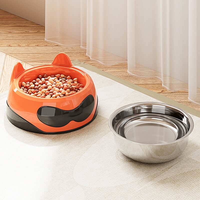 Large Pet Bowl – Stainless Steel, Non-Slip, Easy-Clean