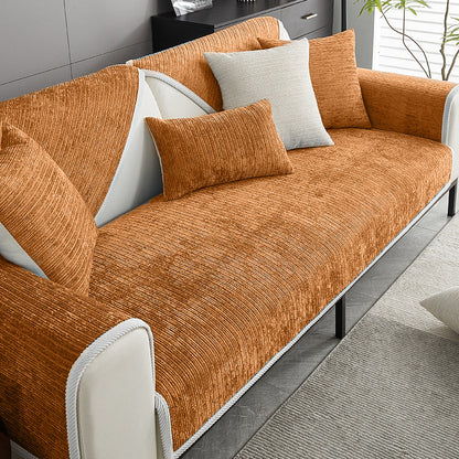Waterproof Couch Cover – Chenille Antimicrobial Anti-Scratch Washable Sofa Protector for Pets