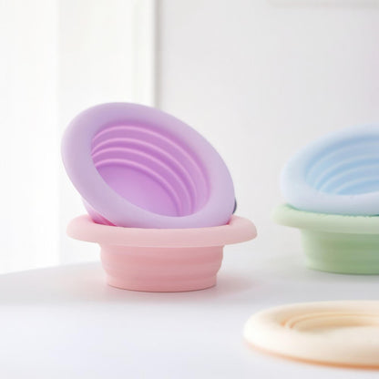 Collapsible Dog Bowl – Portable Silicone Travel Bowl, 500 ml