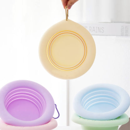 Collapsible Dog Bowl – Portable Silicone Travel Bowl, 500 ml